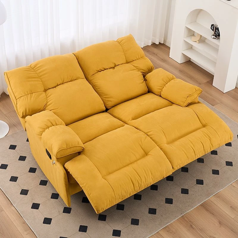 卧室单人沙发舱网红房间现代简约可躺可睡躺椅电动多功能懒人沙发