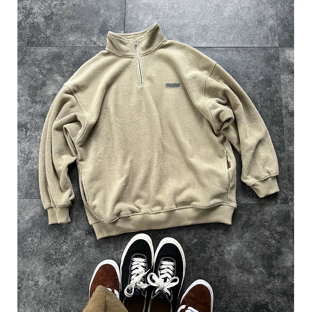 五色内搭摇粒绒卫衣- 多色基础款加厚350克登山绒卫衣