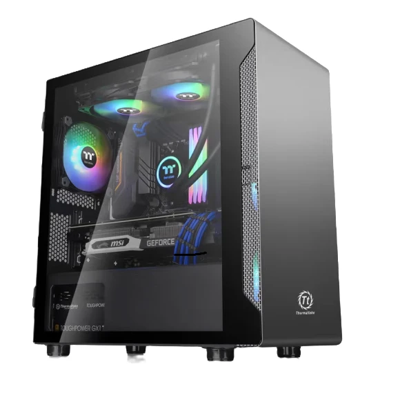 【高性价比】CPU I5-12600kf+4060TI大将8G 黑色游戏DIY电脑主机