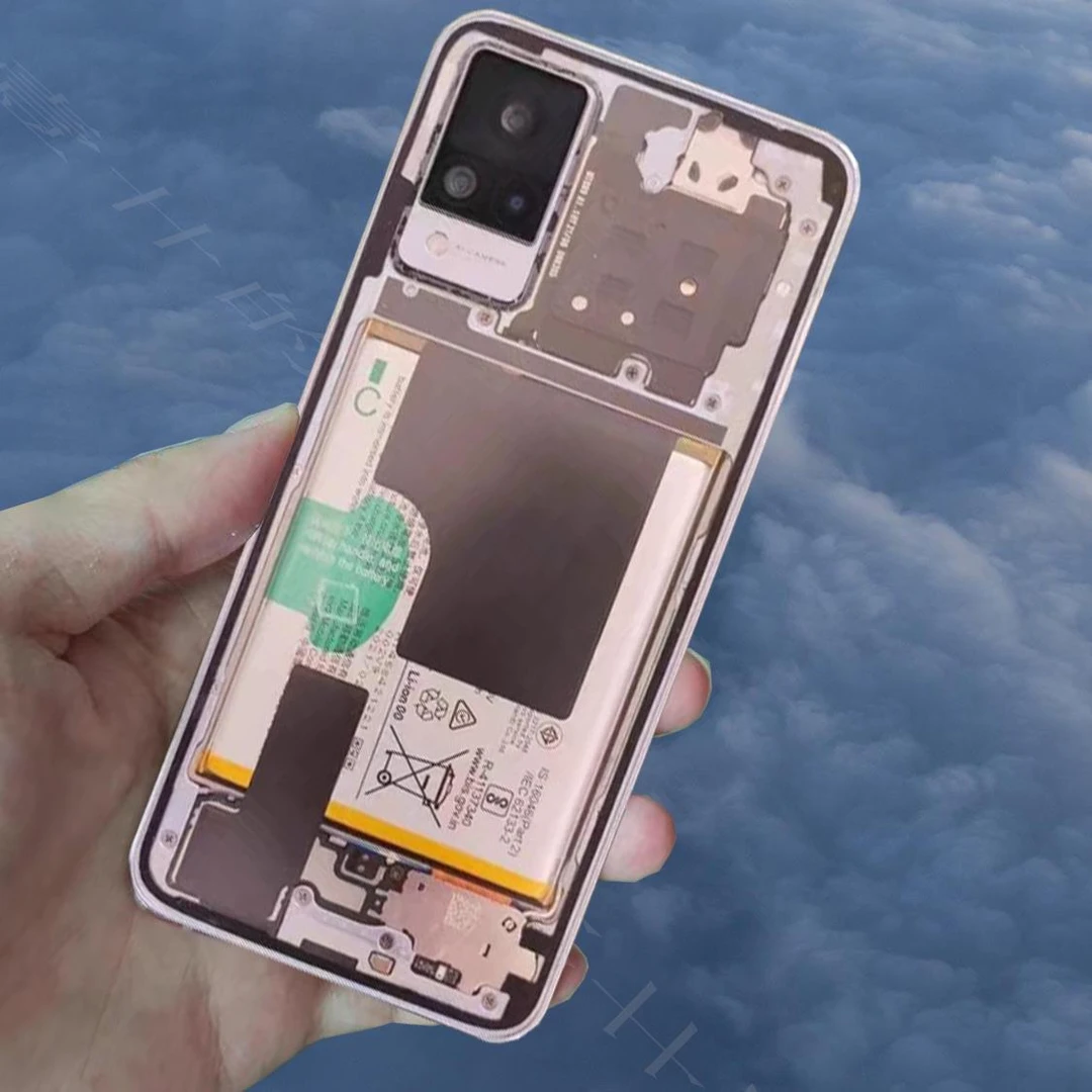 适用于vivoS7玻璃后盖s9外壳屏S5电池盖S10 pro背屏魔改装透明S12