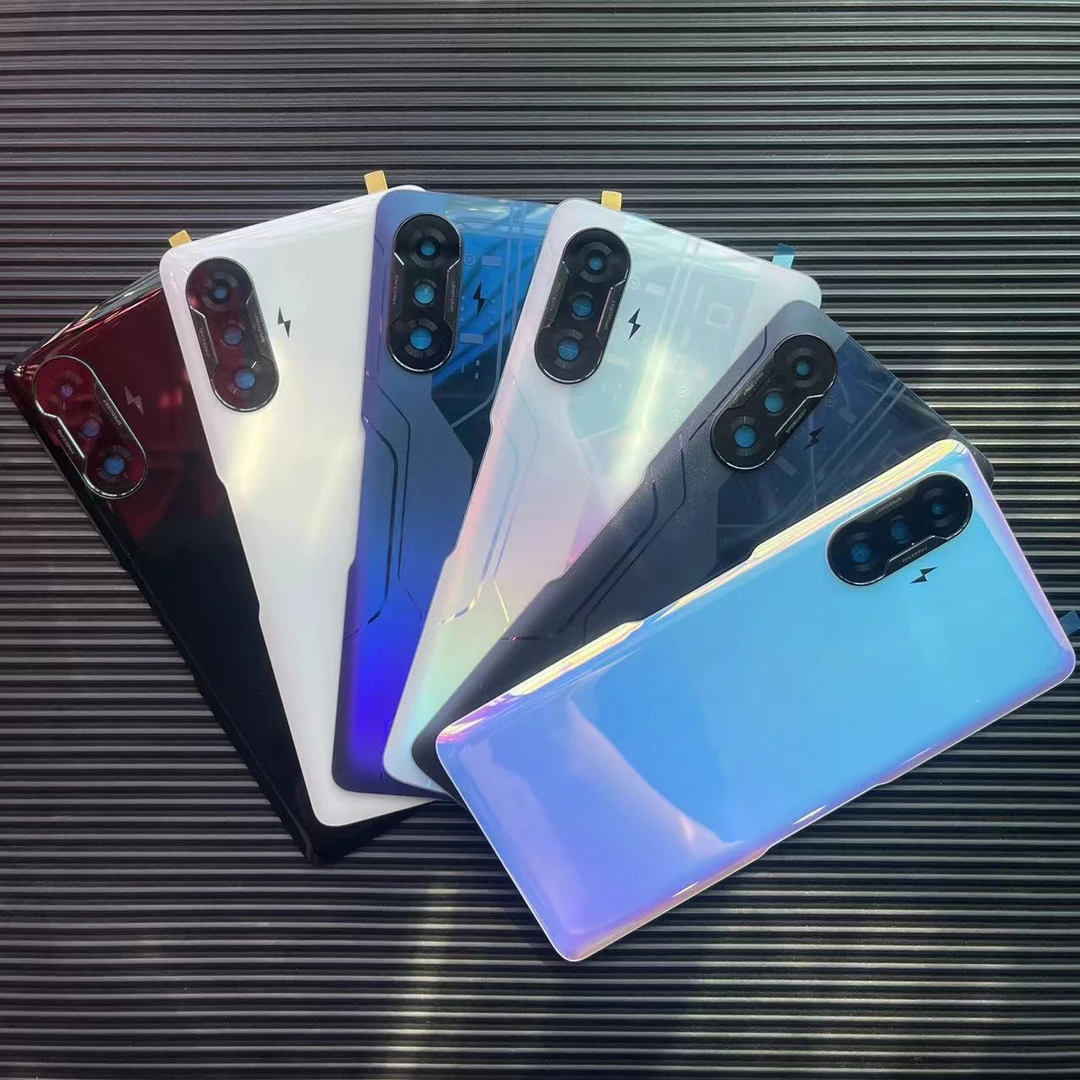 改装适用Redmi红米K40游戏增强版玻璃后盖电池塑料外后壳替换透明
