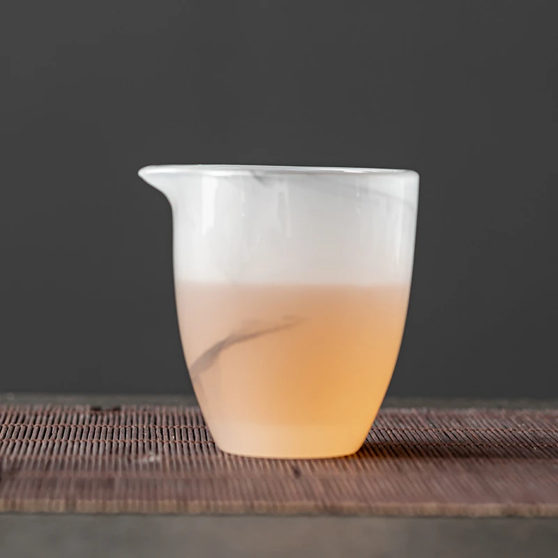 琉璃水墨公道杯大容量装茶杯子家用办公室简约分茶器功夫茶具配件