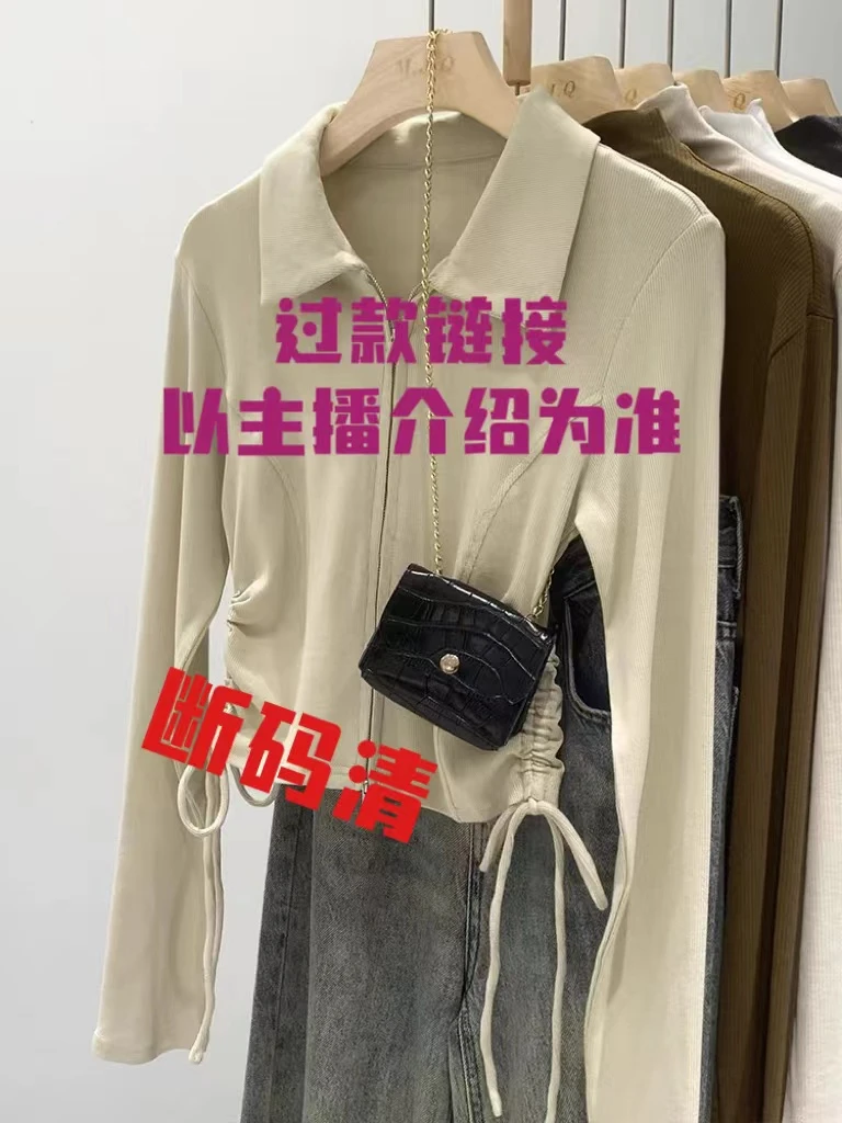（1-100）N新款上衣气质显瘦设计 百搭带有高级感