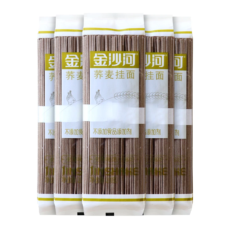 金沙河低脂荞麦挂面300g*3营养健康