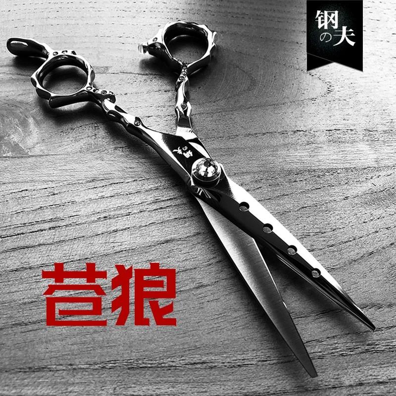 日本钢夫剪刀美发剪专业发型师剪刀牙剪理发剪刀打薄剪发廊美发剪