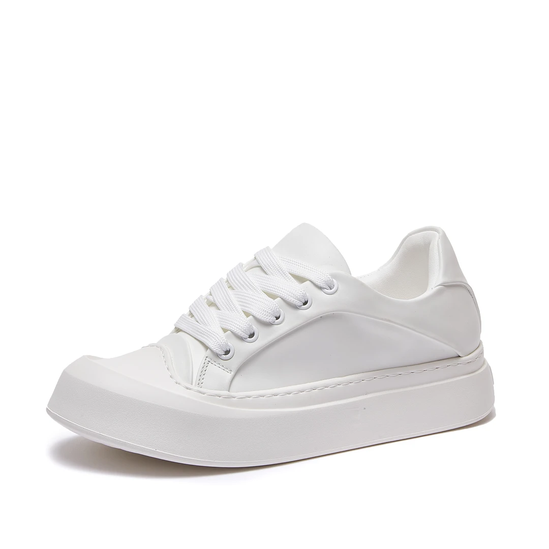 断码清仓厚底男士头层牛皮男款鞋时尚透气潮流运动鞋小白鞋男鞋