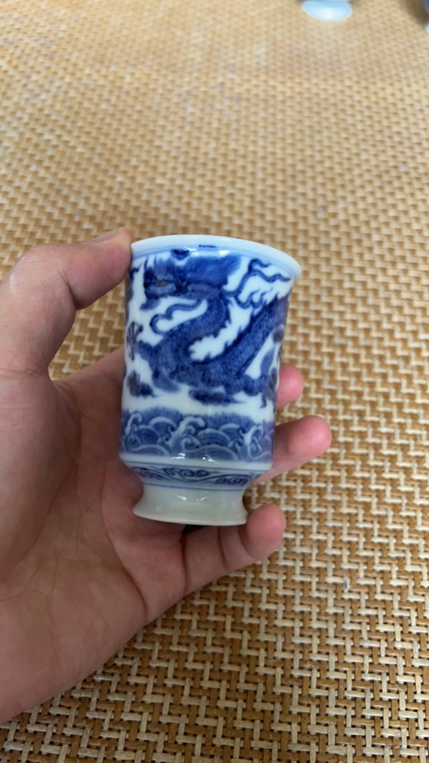 景德镇手工仿明青花陶瓷
