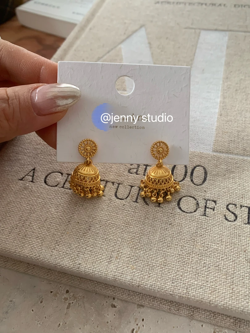 合金耳饰 【Jenny Studio】小众轻奢时尚设计百搭高级感耳钉配饰