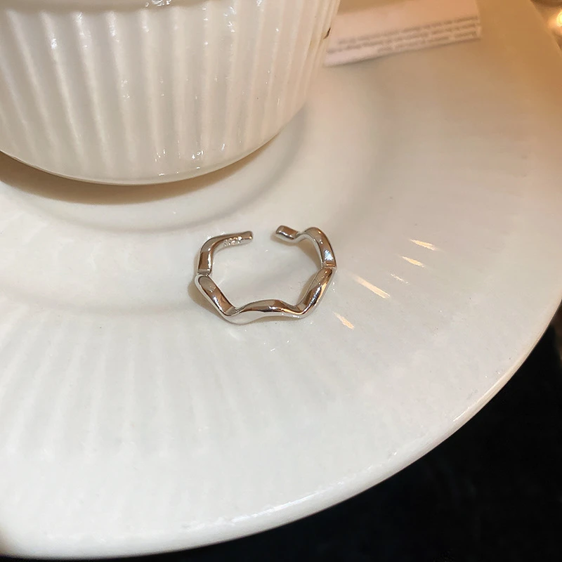 铜合金戒指 戒指可调节戒指时尚个性冷淡风设计感简约网红轻奢138