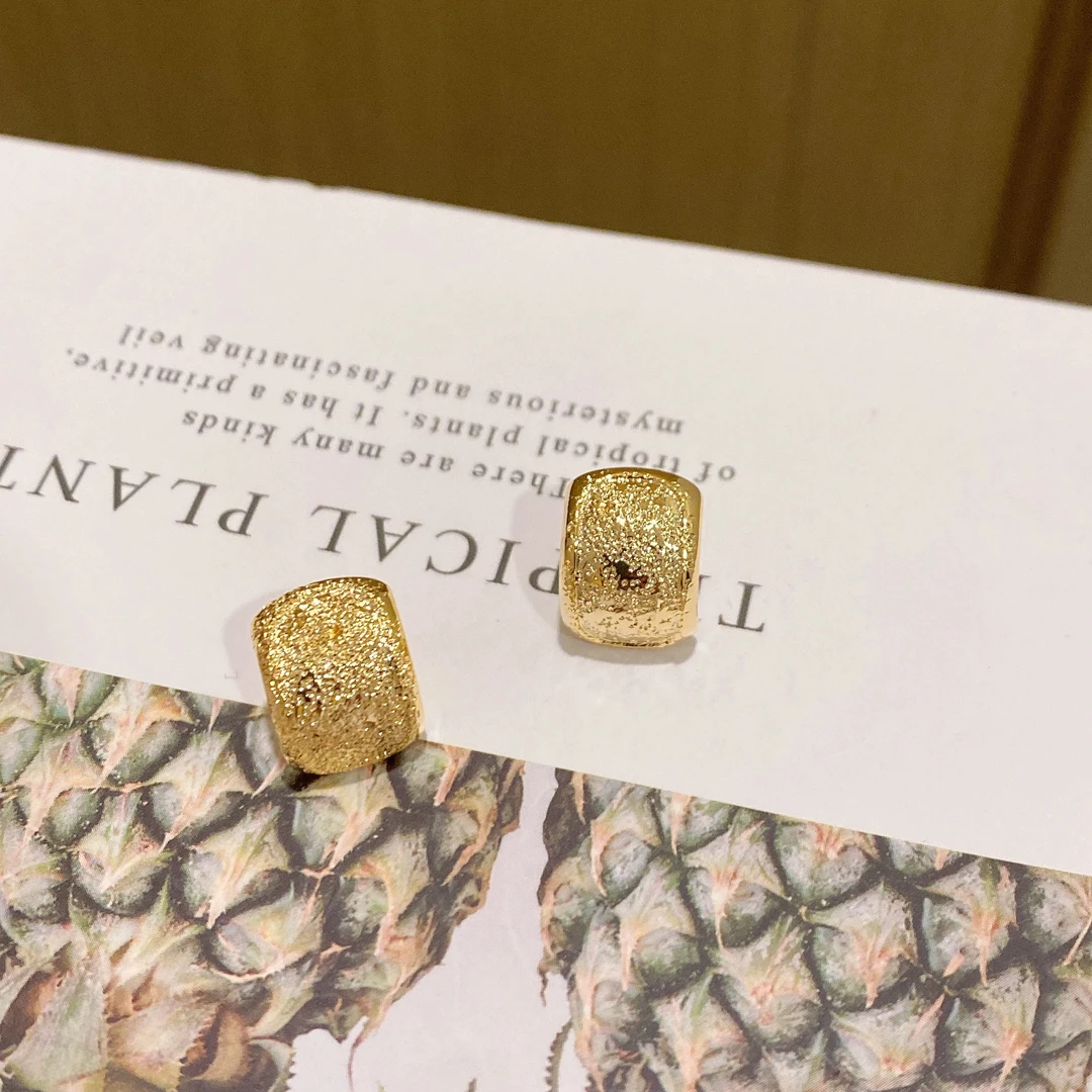 铜合金耳饰 气质时尚百搭法式小众欧美简约个性C形耳环490