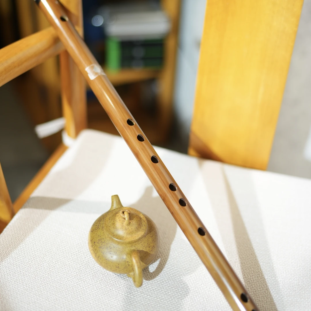 【秦吟笛箫】素笛初学者入门笛子学生演奏练习竹笛