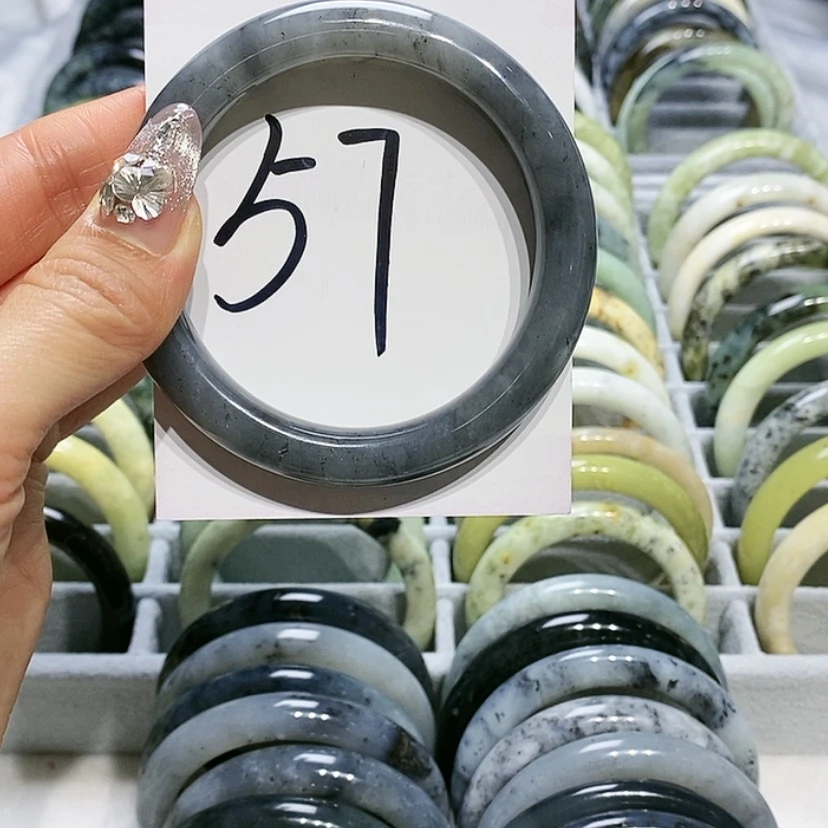 【闪购商品】蛇纹石玉手镯合金