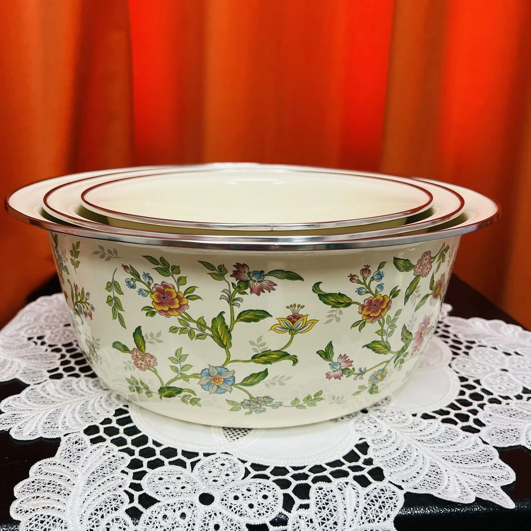 新疆包邮【礼品三件盆】刻度和面盆套装包含打蛋盆加厚