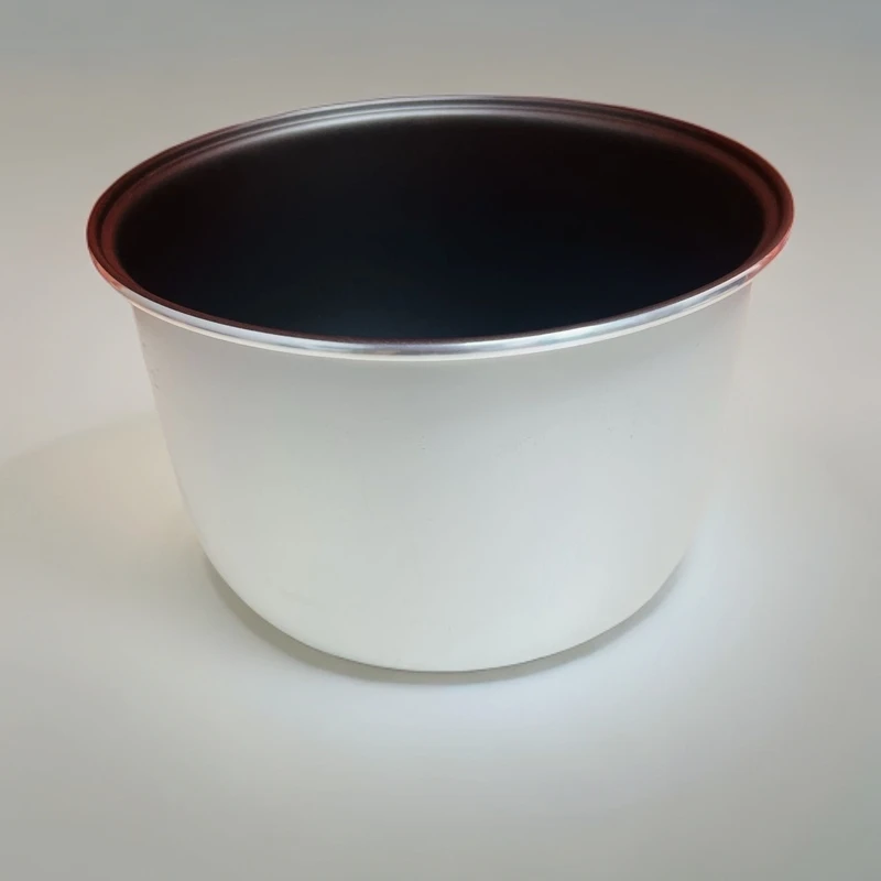 新疆包邮菜锅白色gurux dumlaidigan 锅家用大容量加厚带盖不粘