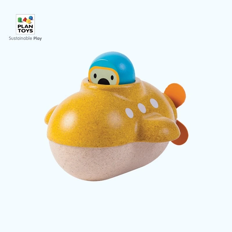 泰国plantoys儿童洗澡玩具沙滩帆船潜艇海豹戏水宝宝婴儿礼品5711