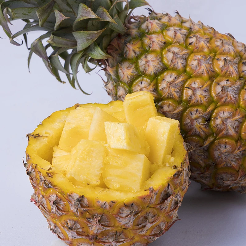 海南金钻凤梨4.5斤口感细腻香甜多汁