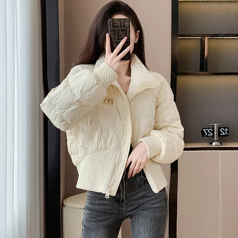 小香风棉服外套女春秋装2024年新款时尚高级感保暖小个子棉衣