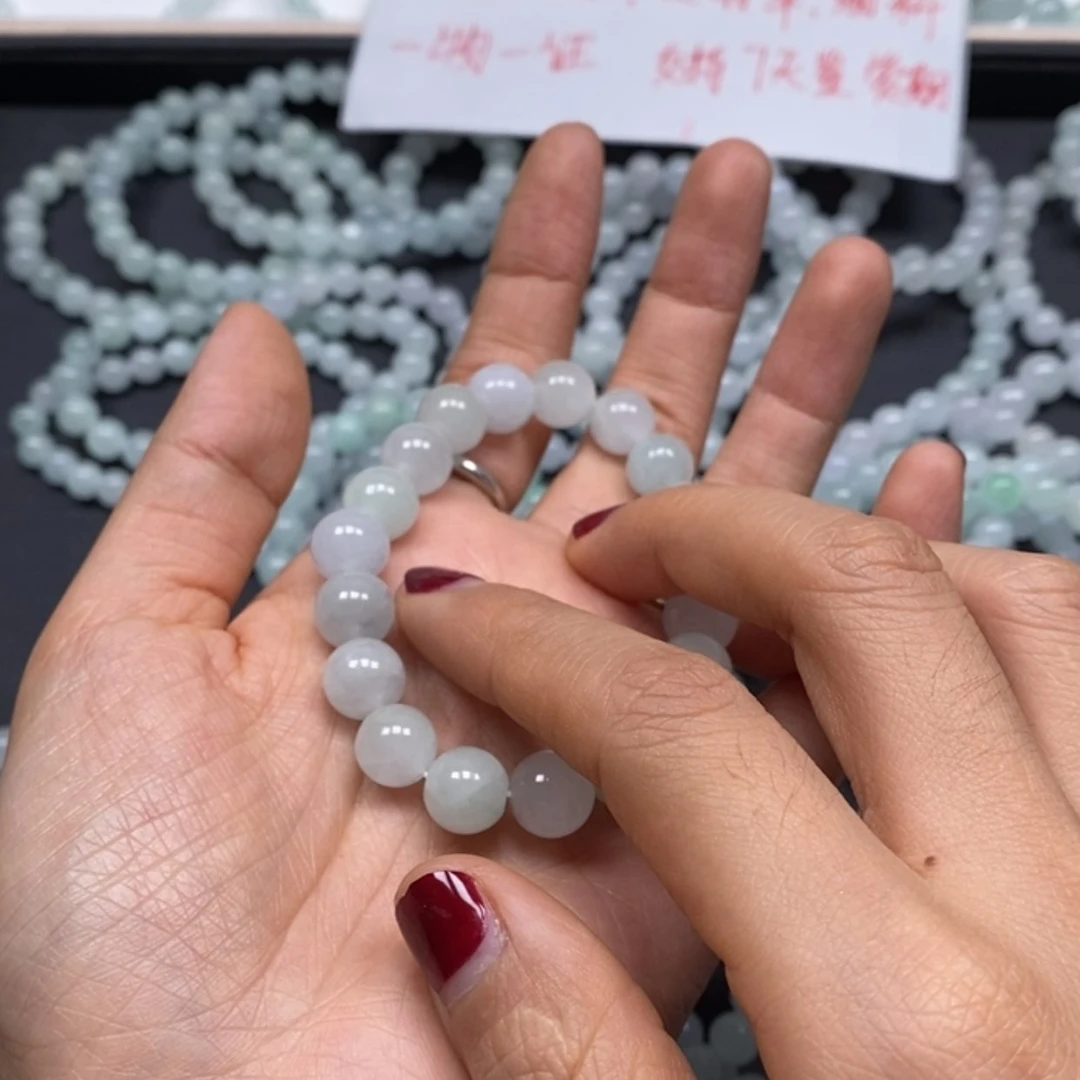 【闪购商品】翡翠手链未镶嵌10