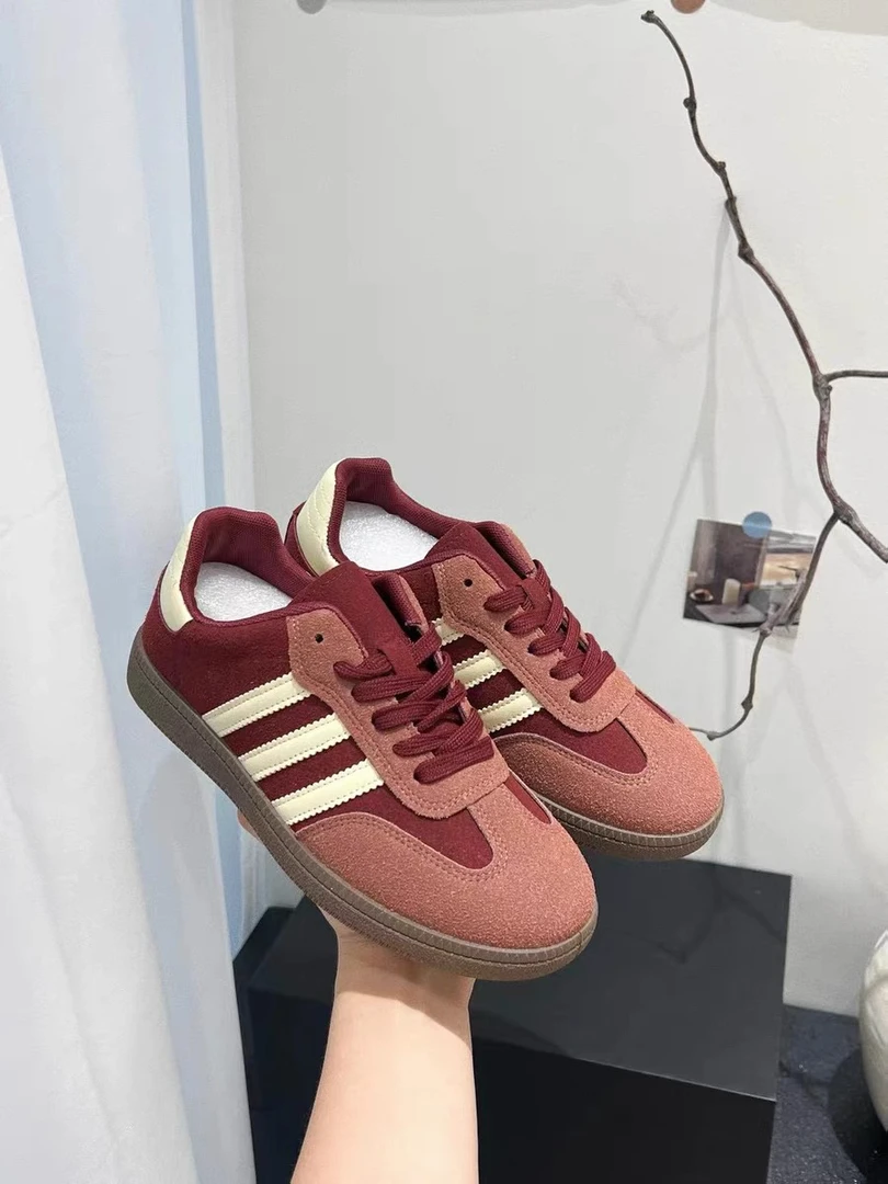 复古三条杠德训鞋