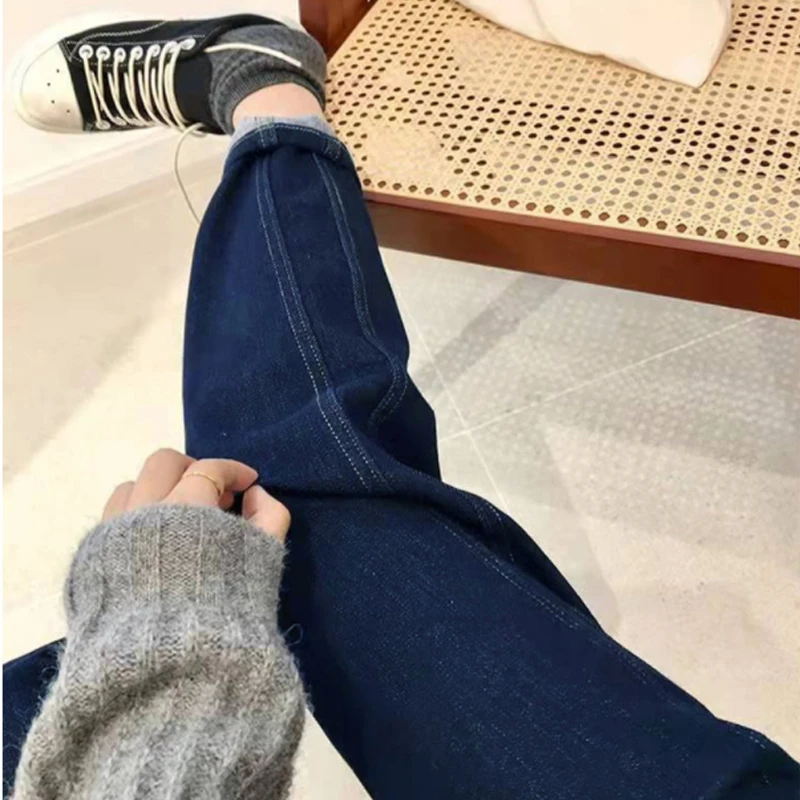 孕妇新款直筒宽松休闲哈伦牛仔裤春季潮款显瘦时尚百搭老爹裤3306