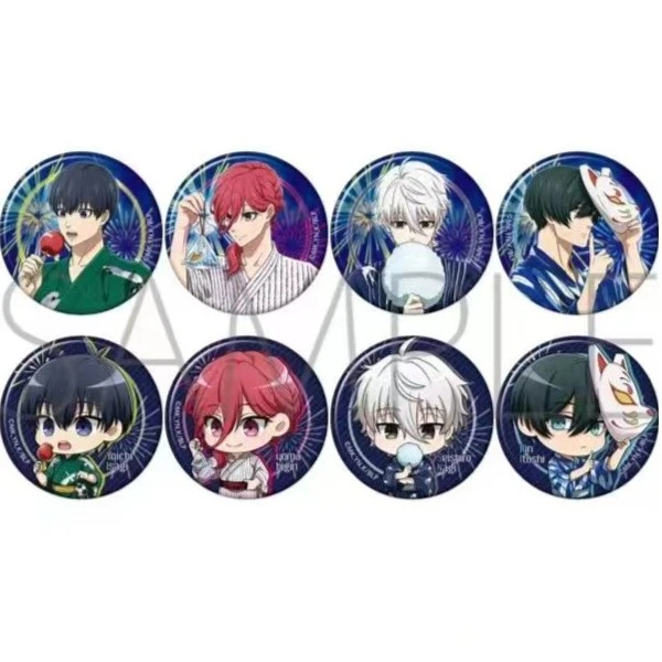 【蓝色监狱】夏日浴衣吧唧徽章盲袋（全8种）