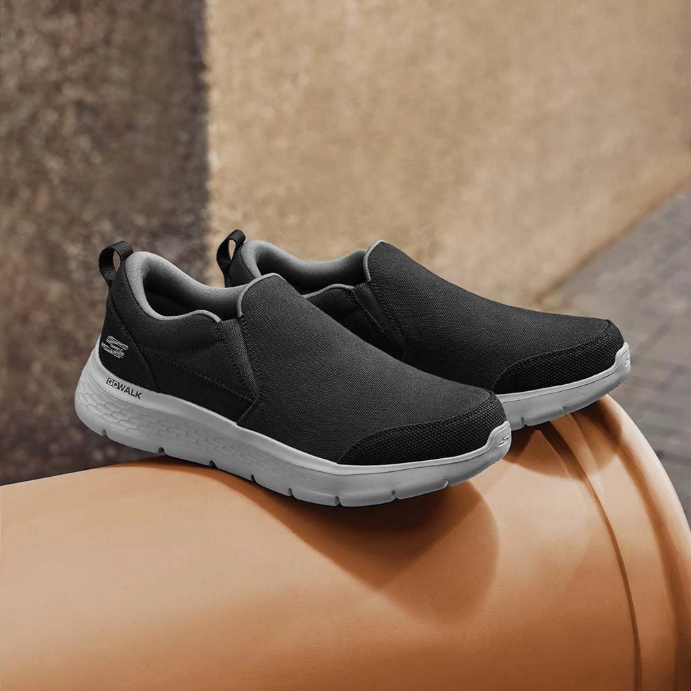 【加厚保暖】斯凯奇官方男款舒适缓震轻量一脚蹬百搭健步鞋216802