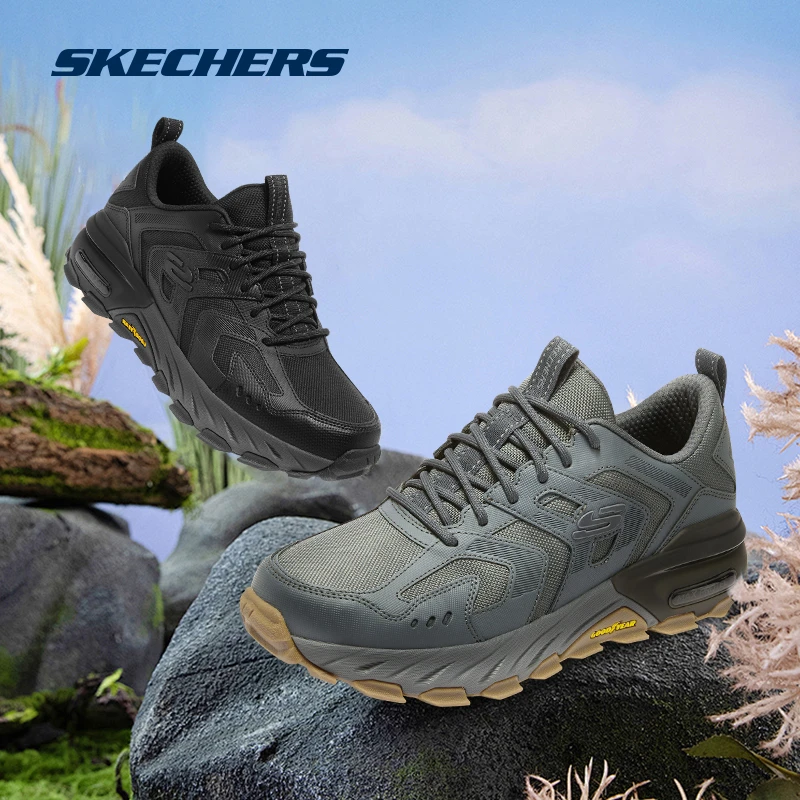 斯凯奇男鞋老爹鞋户外越野鞋露营徒步登山鞋休闲运动鞋237307C