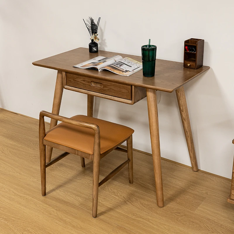 【乐学书桌】简约书桌置物书架学生家用学习桌电脑桌创意桌椅书房