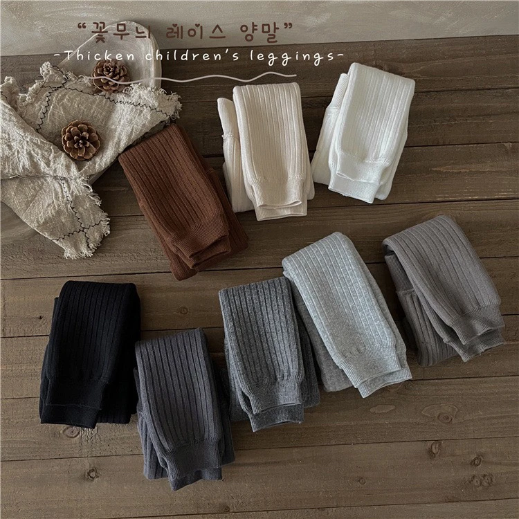 （特价清库存版NO退NO换）打底裤纯色加绒加厚九分裤宽条复合保暖