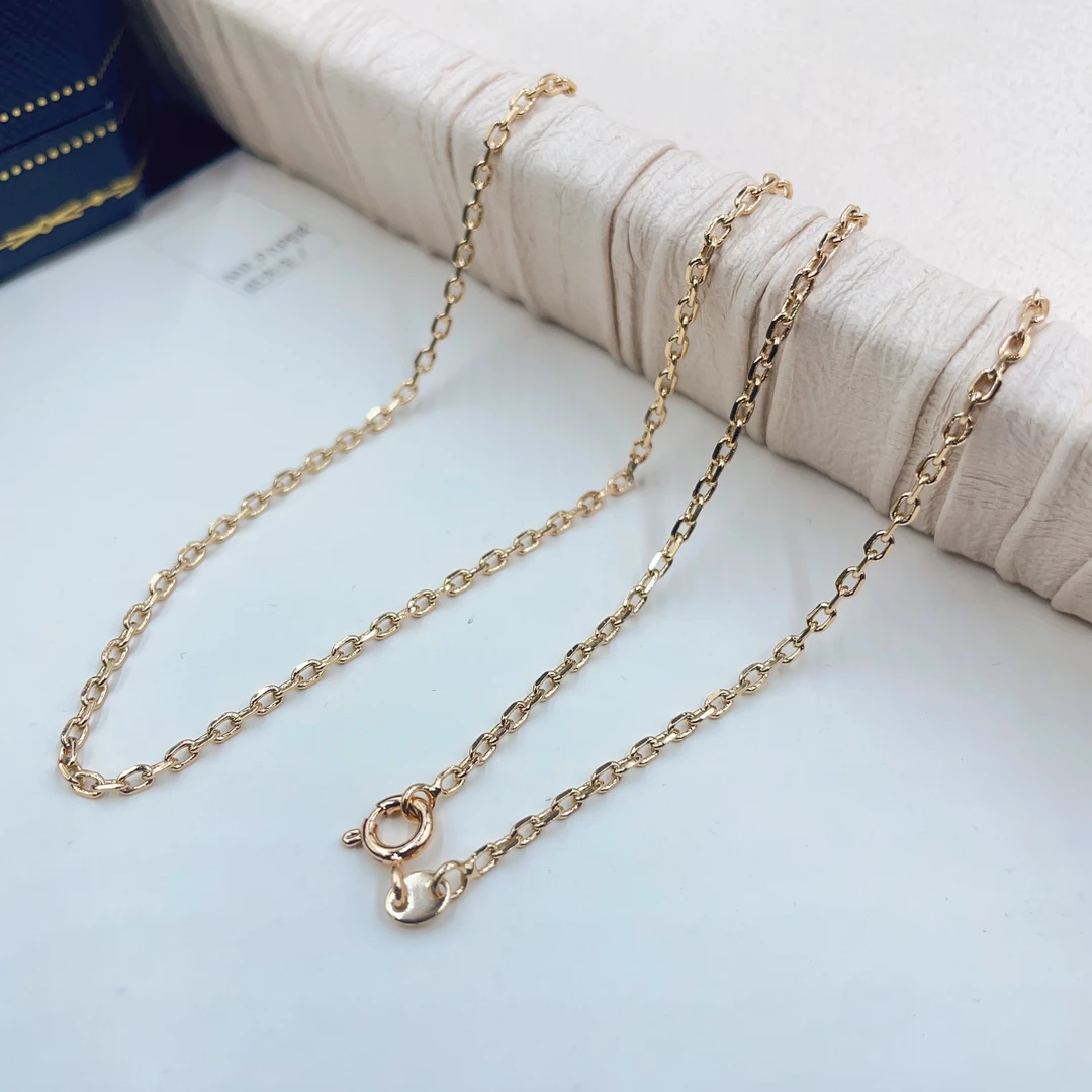 高配香槟单彩色闪O项链女多样性发货-345