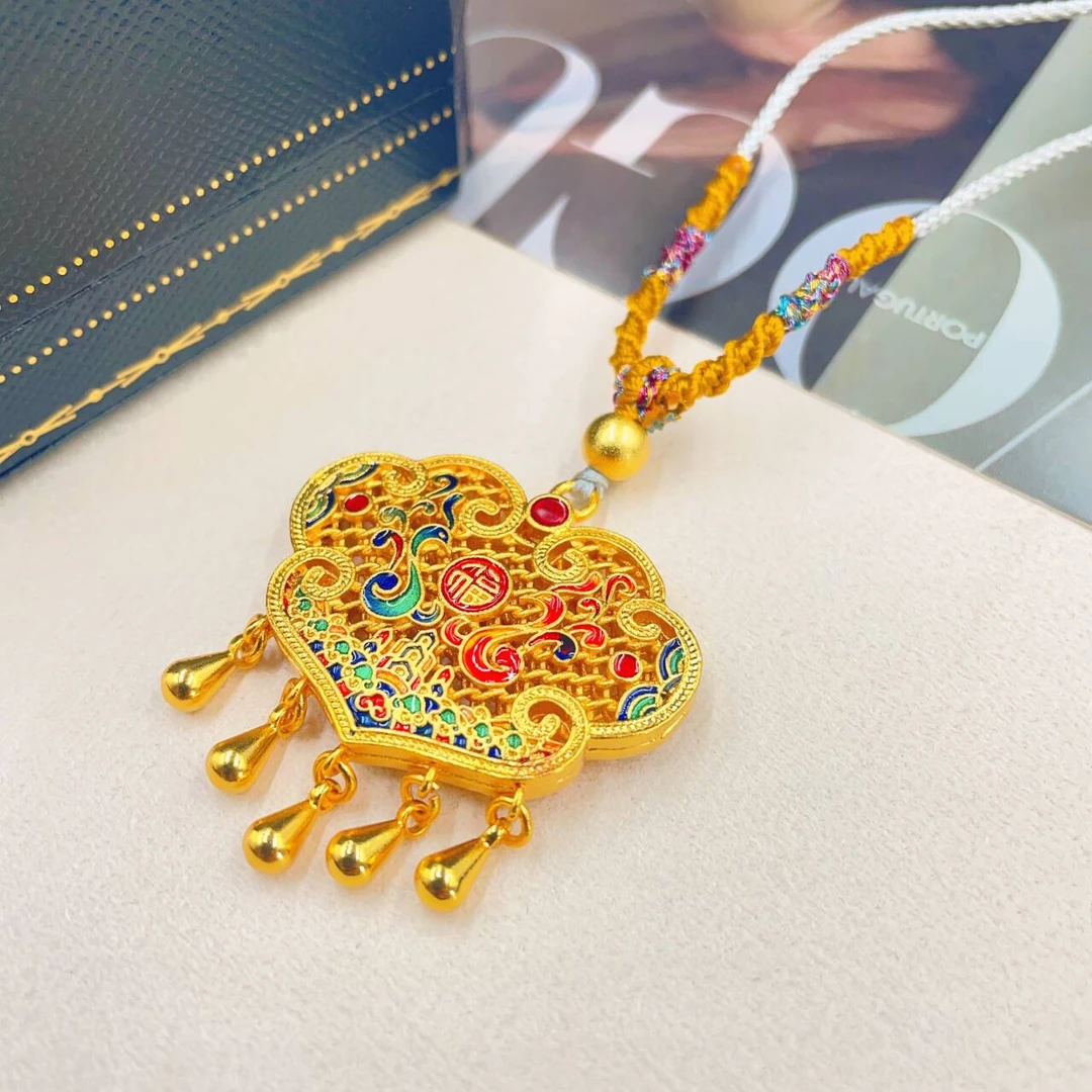 539 时尚精美流苏如意吊坠多样性发货