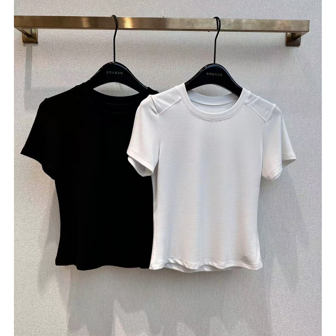 【GELINA】2025春夏新款简约时尚别致休闲上衣1152