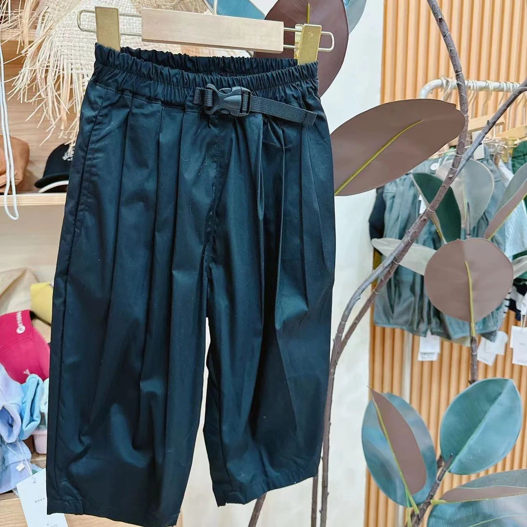 【JMJQ 20299】 秋季儿童百搭高货丝滑软糯休闲九分裤长裤