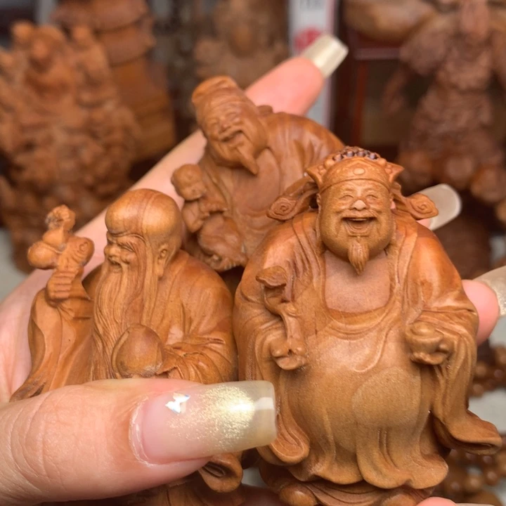 檀香木把件老山檀香微瑕
