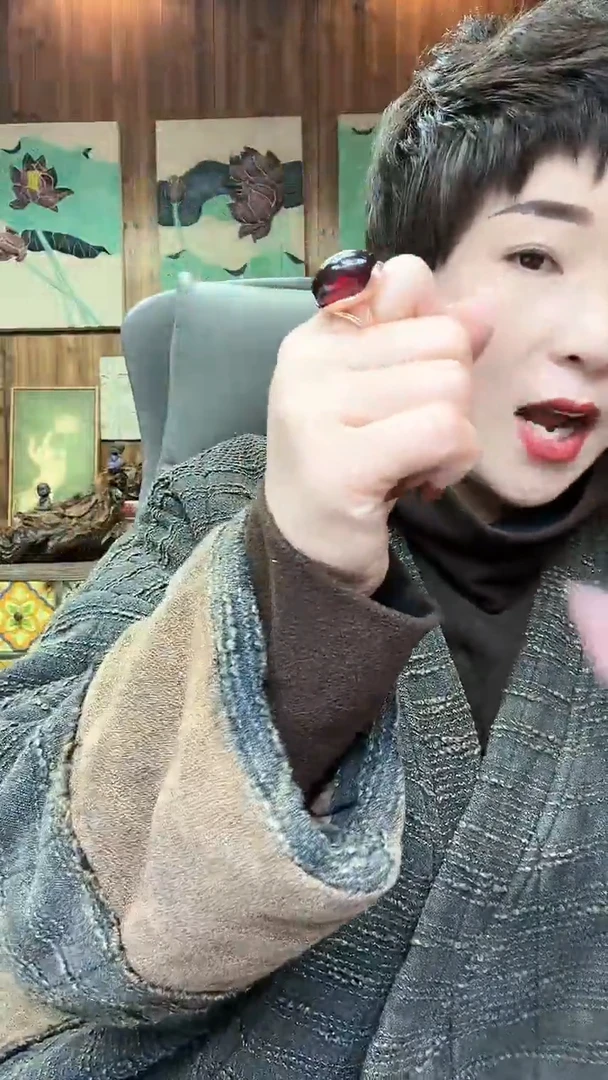 【闪购商品】琥珀戒指未镶嵌709