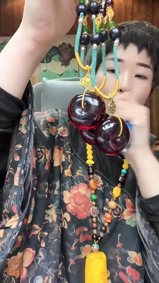 【闪购商品】琥珀颈饰未镶嵌455