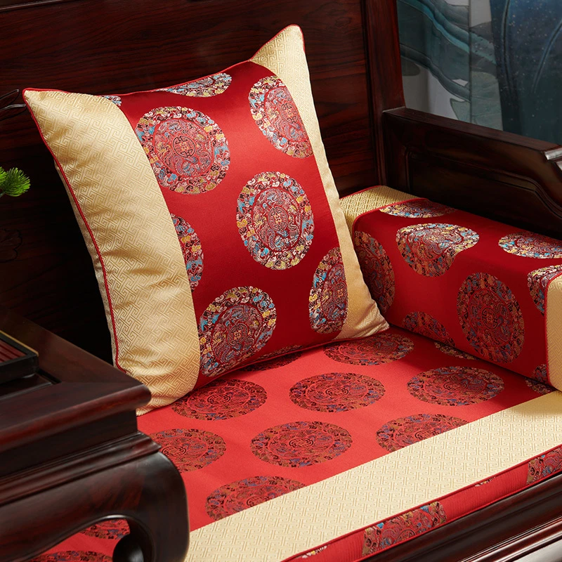 红木家具坐垫沙发垫罗汉床垫贵妃榻垫棕垫海绵垫乳胶垫定做