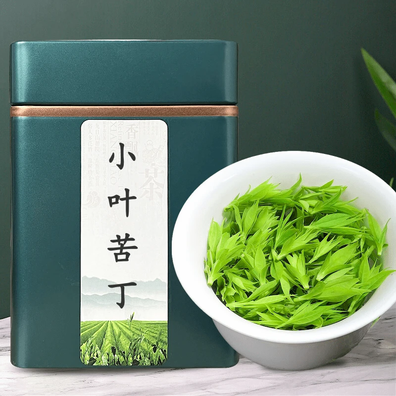 小叶苦丁2025新茶叶四川宜宾青山绿水嫩芽花草茶遇水复活茶罐装