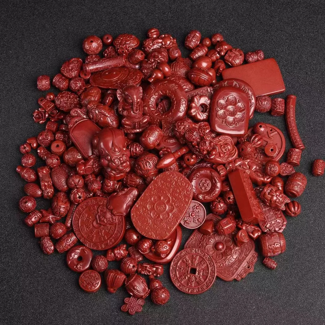 含辰砂工艺品【直播装】散珠DIY创意商品