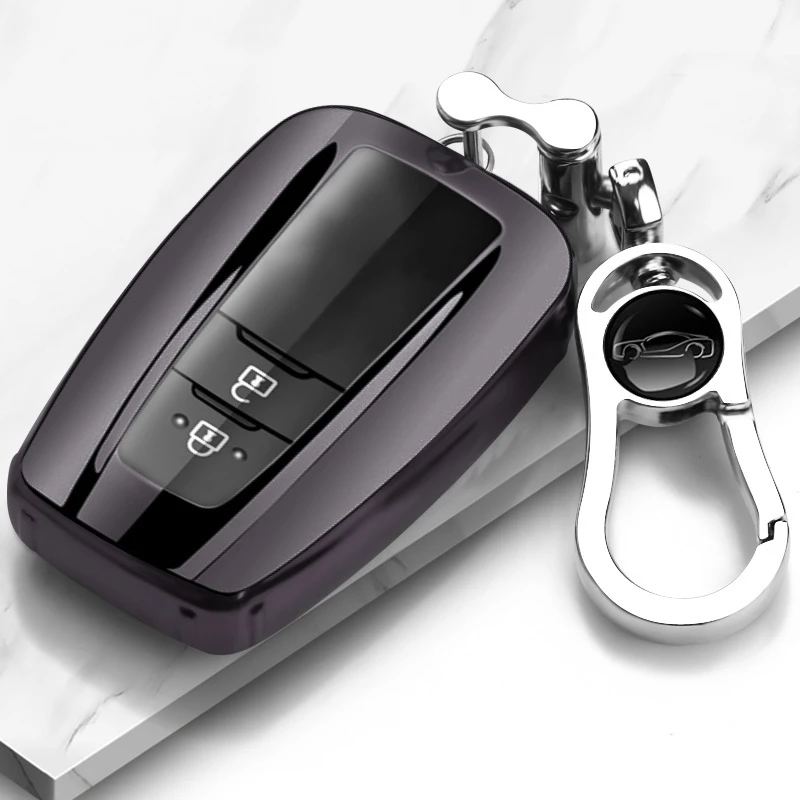 适用丰田22款全新威兰达汽车豪华版双擎2键全包扣保护壳钥匙包套0