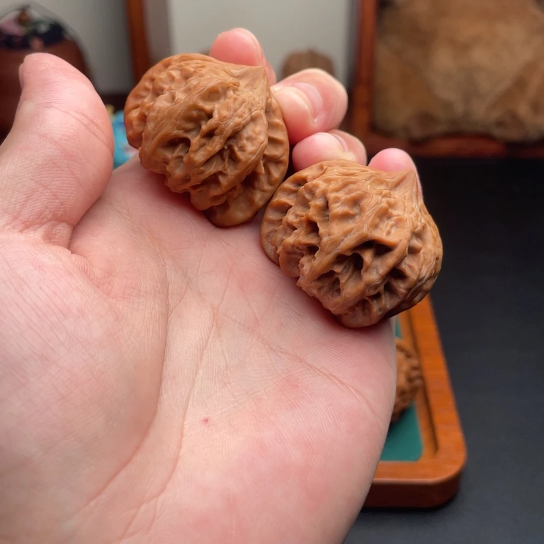 文玩核桃把件38尺全品大龙