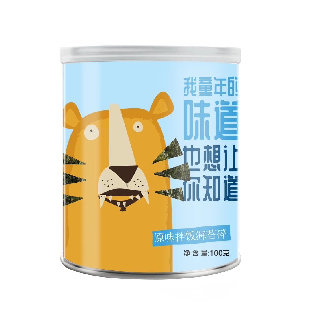 紫苔郎新日期23年9月生产拌饭芝麻海苔碎孩子饭团100g/罐营养鲜香