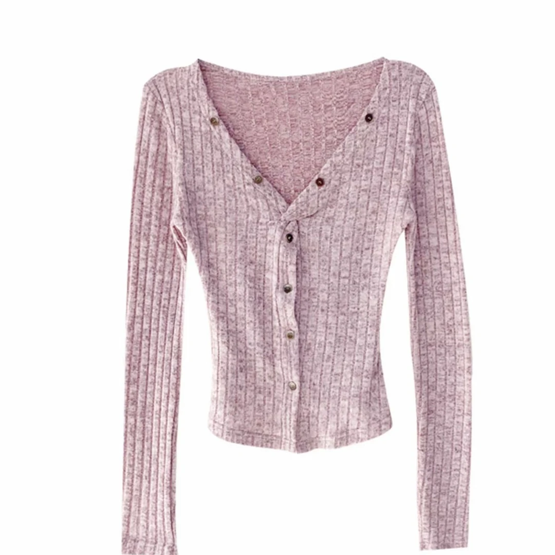 子芸定制【香草奶盖】显瘦气质长袖短款时尚百搭上衣预JJQ4SY6182