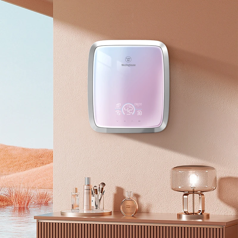 西屋速热式电热水器家用卫生间迷你小型热水器智能恒温双胆储水式