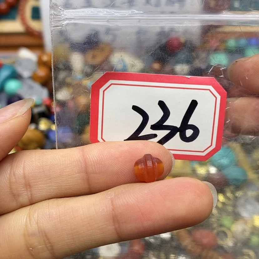 【闪购商品】玛瑙/玉髓单珠未镶嵌卡7