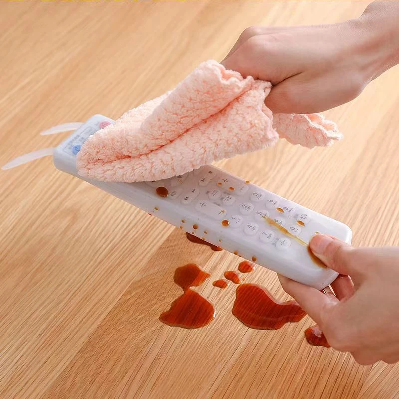 透明可爱遥控器遥控器套防尘罩耐用可防水防尘拉伸家用可爱保护套