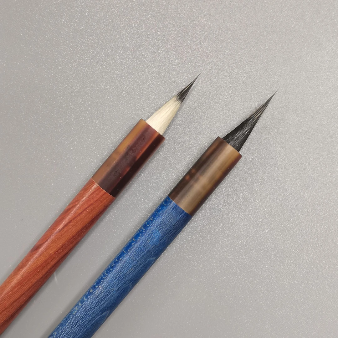 【祥云 】【锦书】小马恋字监制纯黑尖紫毫小楷小行书毛笔出锋1.9