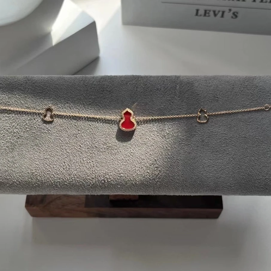 【PEIDI珠宝 】18K 三葫芦手链 ZSSL00153