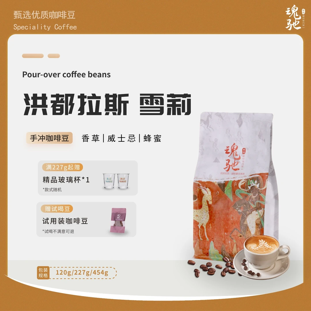 魂驰【雪莉】手冲咖啡豆精品拼配豆新鲜手冲现磨咖啡豆