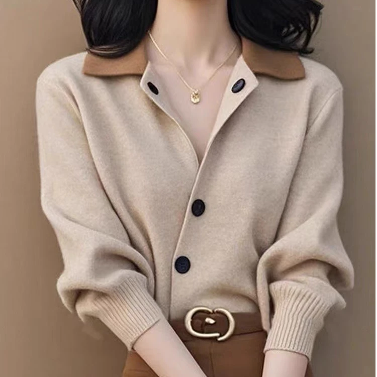 高级感早秋穿搭女时髦洋气气质一整套穿搭时尚休闲针织衫两件套装